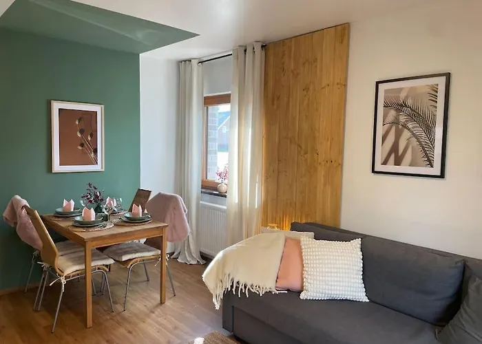 Wilkipartment Bis 4 Pers - Hund - Netflix - Wlan - Wintergarten - Coffeebar - Parkplatz Lägenhet Verl